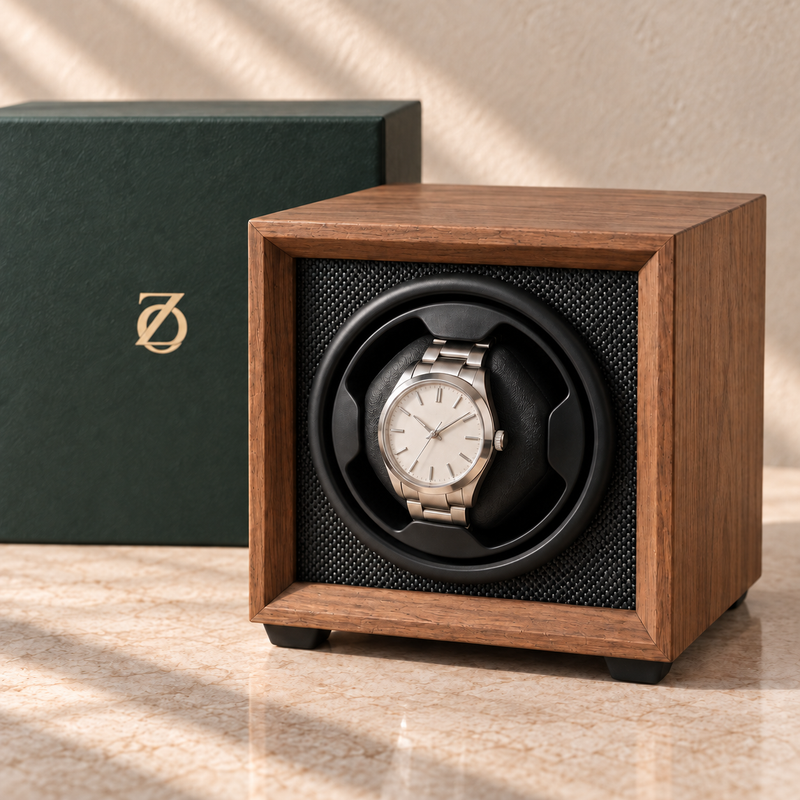Claret Black, vue trois quarts avant avec montre — image 1
