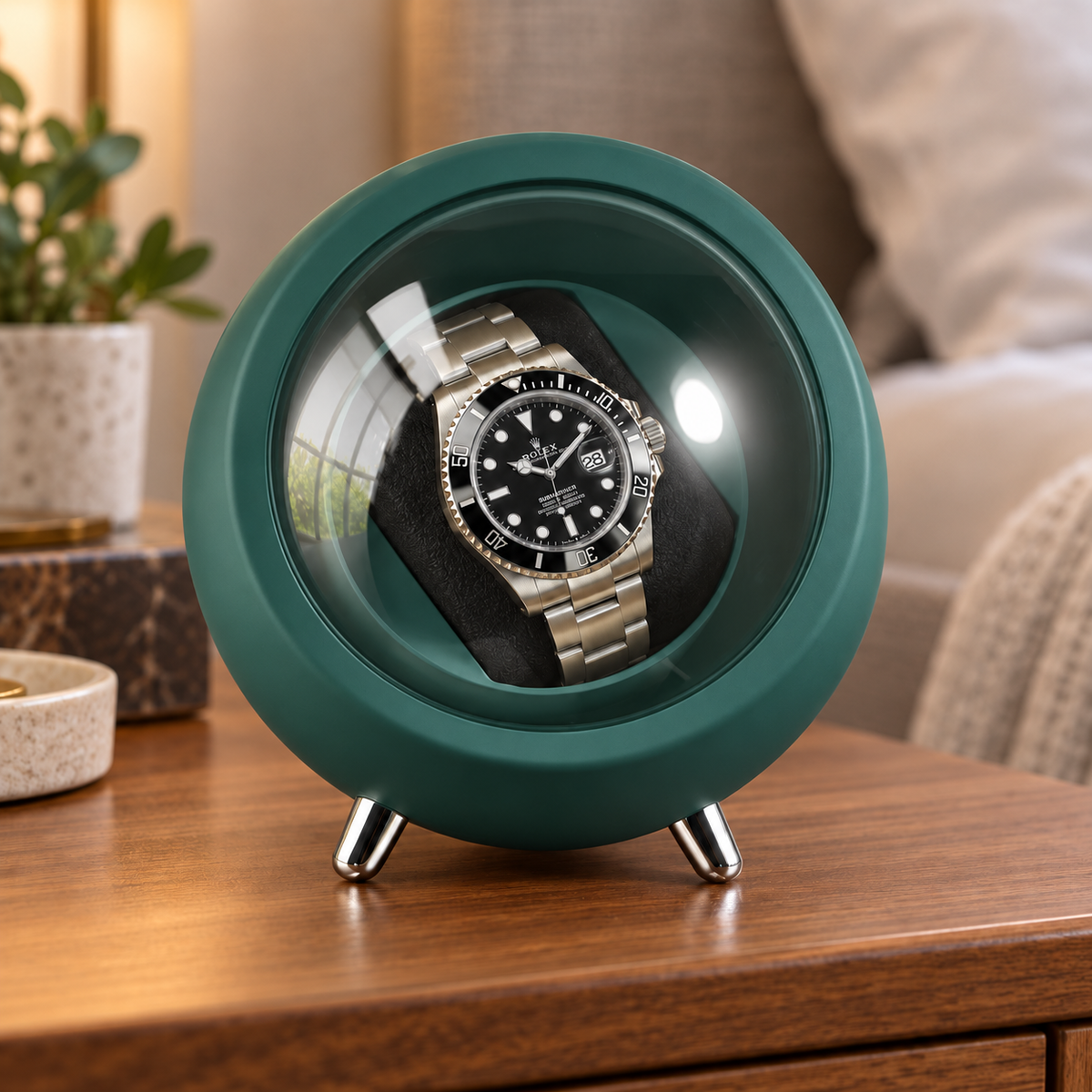 Orbit Racing Green — front lifestyle view