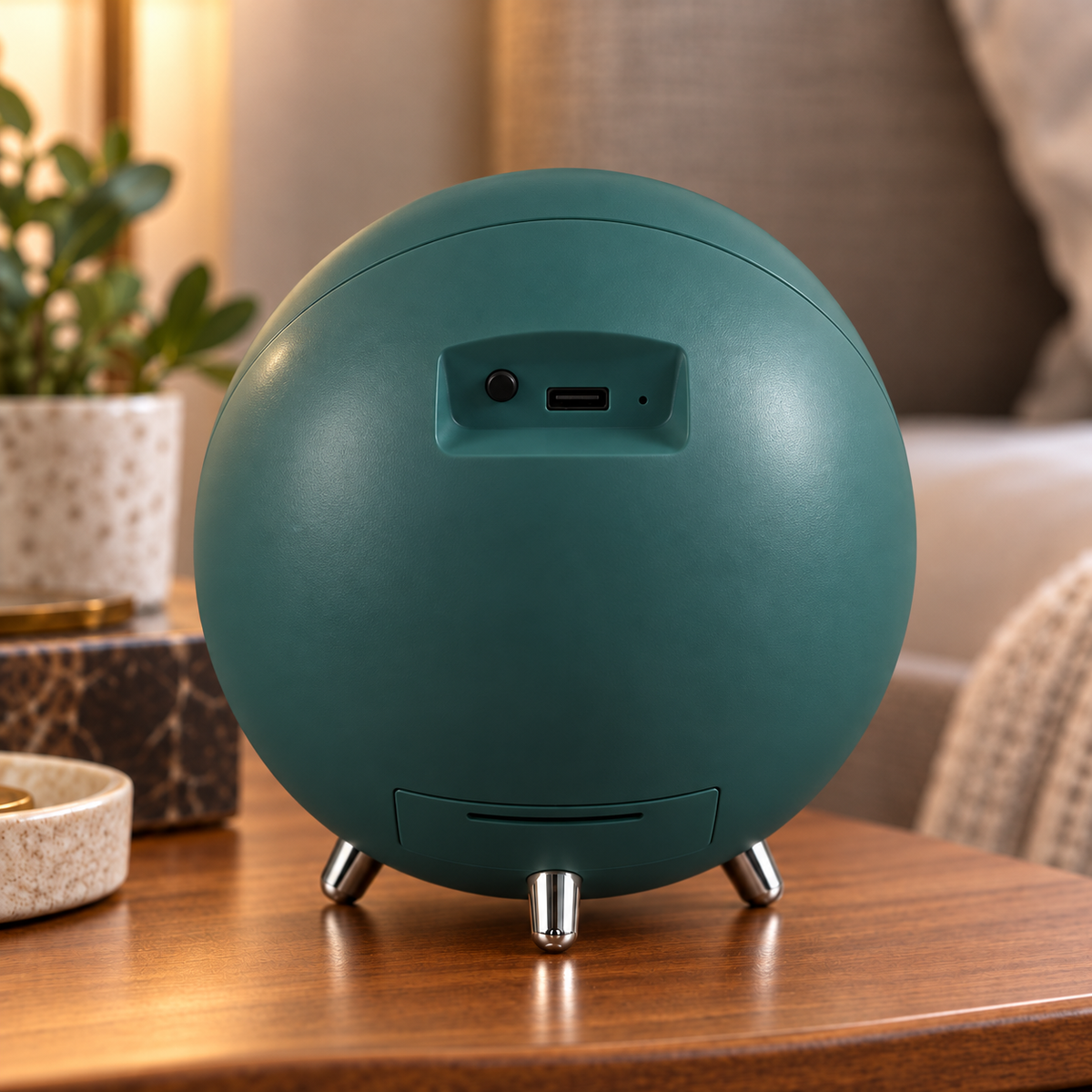 Orbit Racing Green — rear controls and battery cover