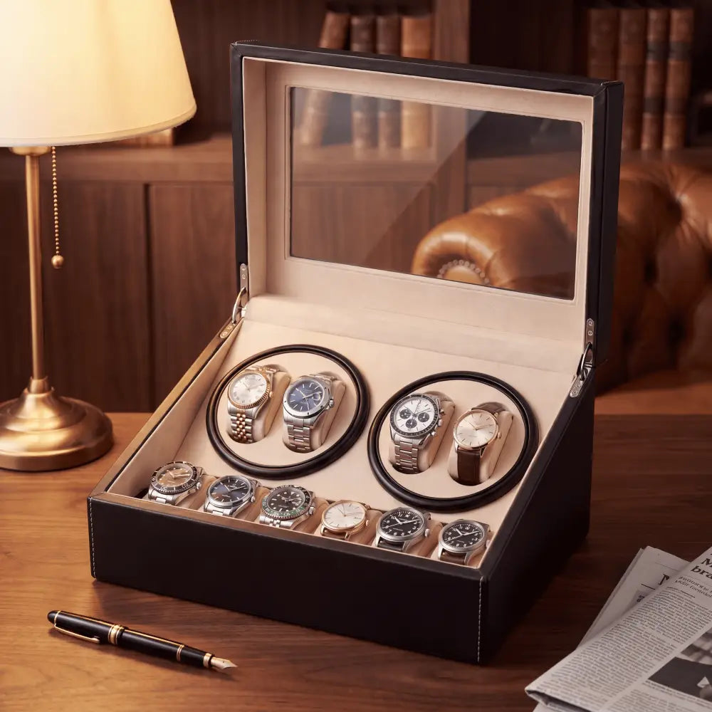Kensington 4+6 Watch Winder Case