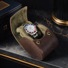 Caversham Single-Watch Leather Travel Case